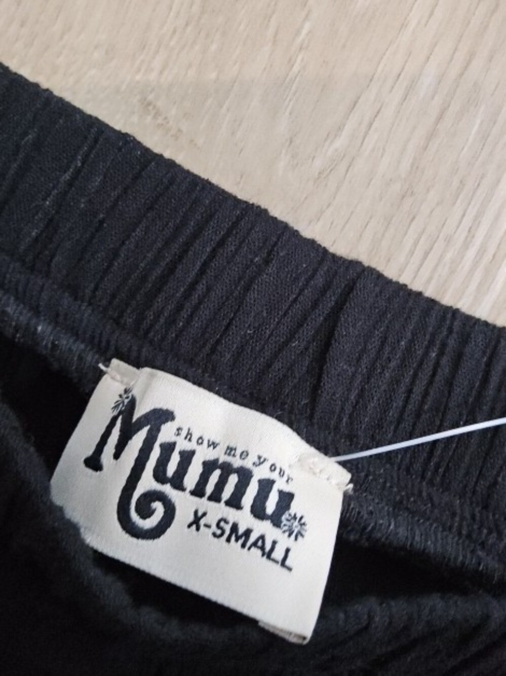Show Me Your MuMu Black Wide-Leg Palazzo Pants - Picture 2 of 2